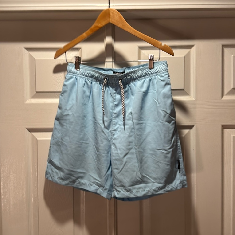 Men’s large island haze, swim trunks